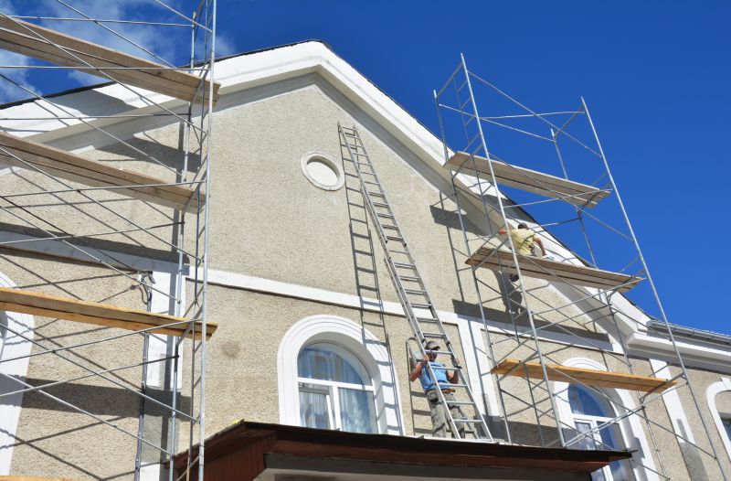 Stucco Work in Progress